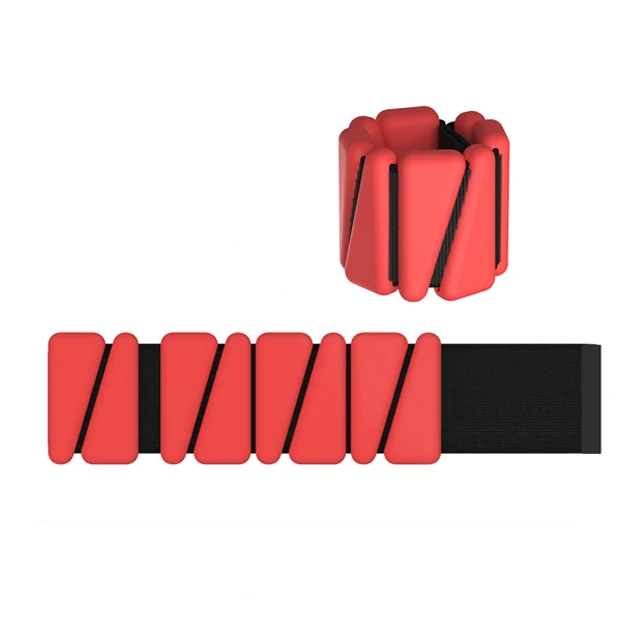 Adjustable Home Gym Fitness Ankle Bracelet Silicone Custom Wrist Wraps Weight Lifting Wrist Weights