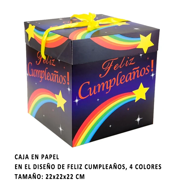 Wholesale birthday party three-dimensional practical gift box surprise internet celebrity birthday gift packaging empty box