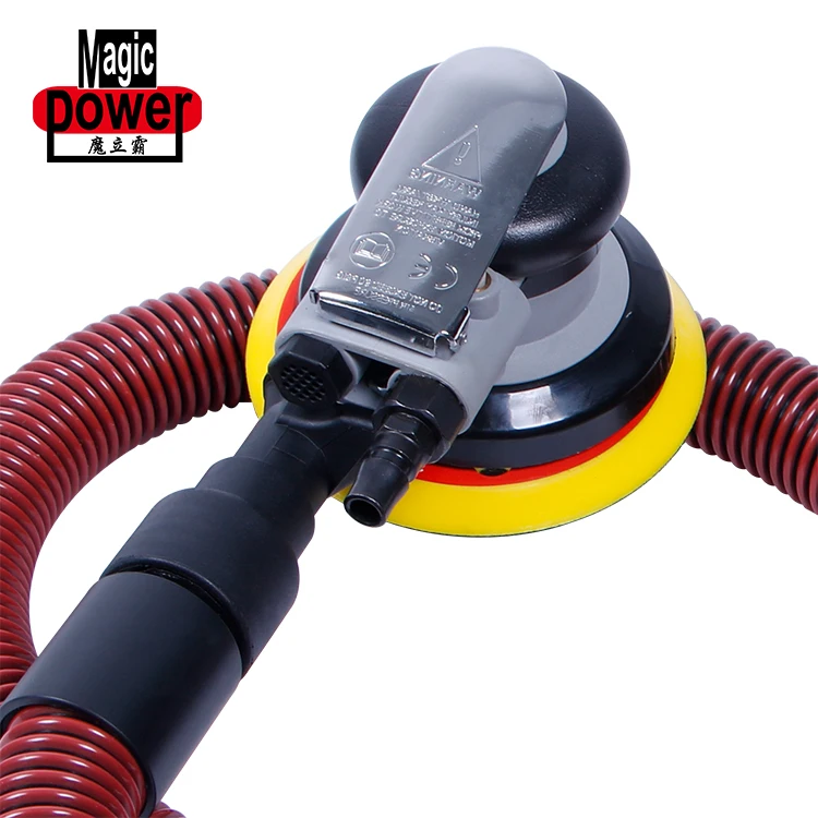 Powerful Dust free auto body sanding collector come with orbit sander vacuum hose and air sander pad