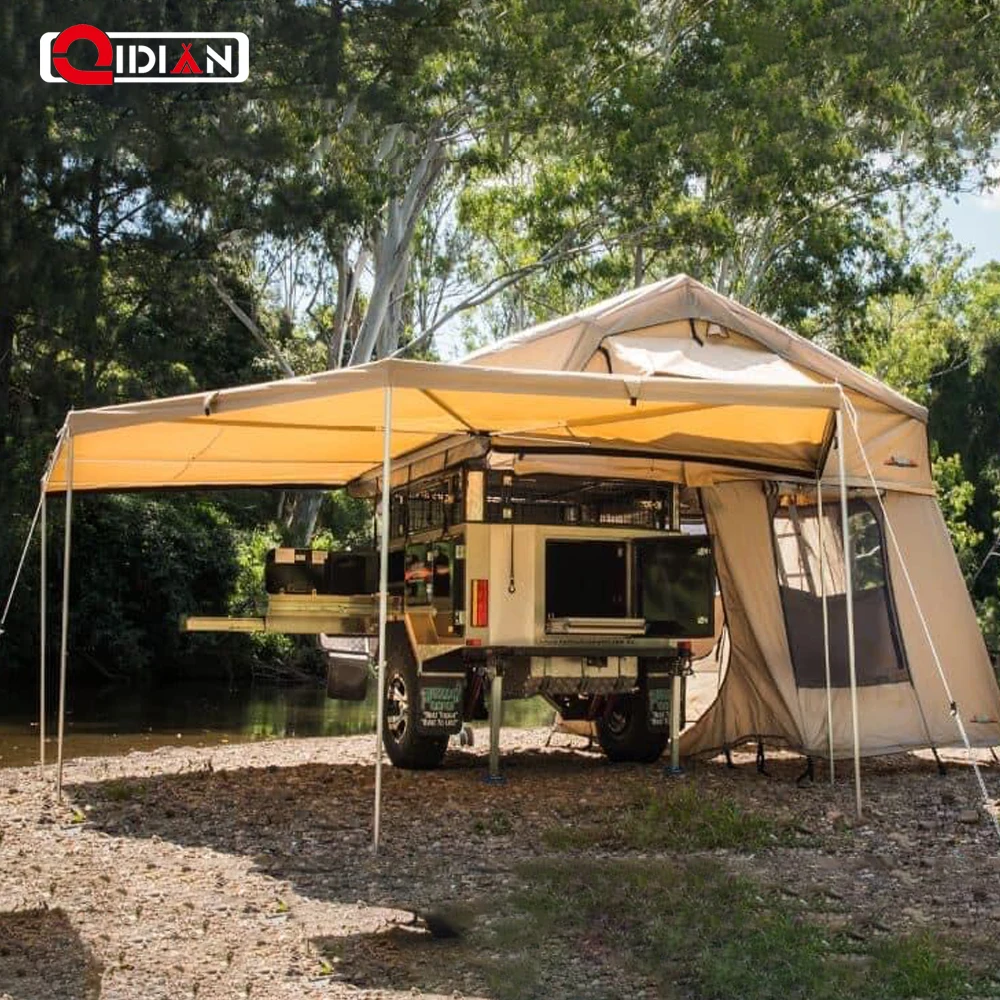 270 Degree Car Side Awning Large Shelter For Outdoor Camping