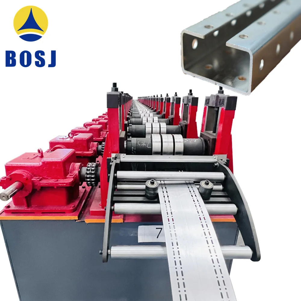 Sixteen Fold Rack Nine Fold Profile for Rittal Enclosure Roll Forming Machine Cabinet frame making machine