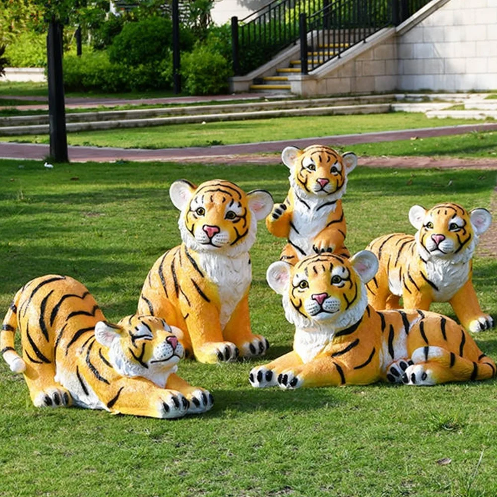 life size tiger statue Bengal tiger statue tiger statues for home