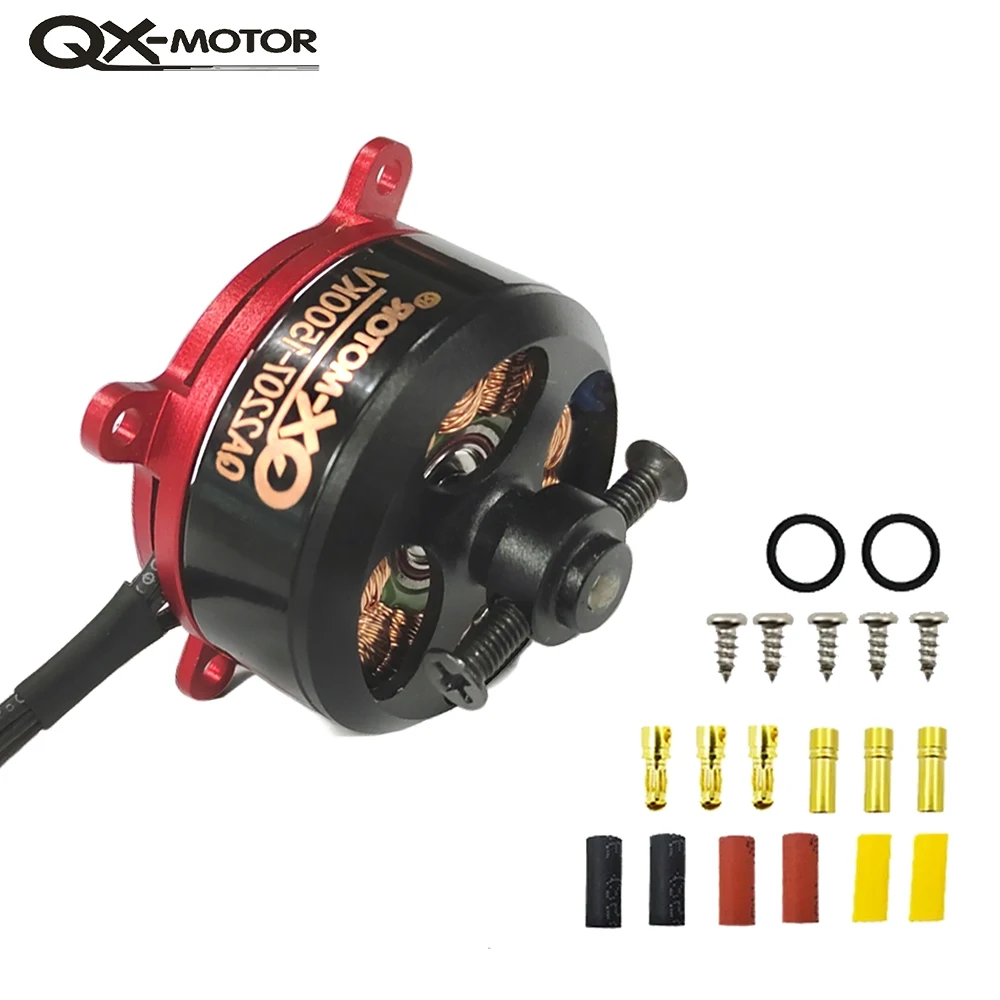 QX-MOTOR QA2207 1500KV Brushless Metal Motor Large Thrust ESC for RC Drone Remote Control Toy Model Parts