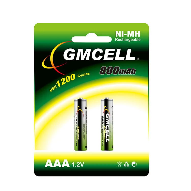 GMCELL Industrial Environmentally Friendly 800mAh Ni-MH Battery Pack For Electronic Devices