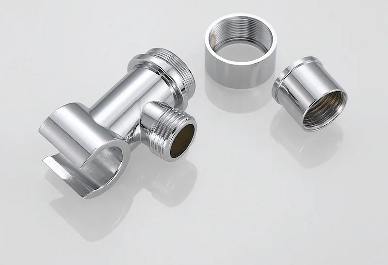 Universal Removable Handheld Shower Head Holder Brass Wall Mount Adjustable Hand Held Sprayer Bracket