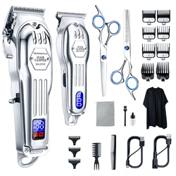 Oem Low Noise Zero Gapped Professional Rechargeable Electric Clippers Trimmer Hair