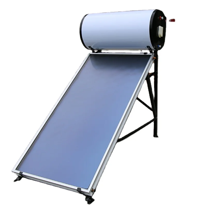 JIADELE solar hot water system 150L calentador de agua solar powered heater pressurized enamel flat plate solar water heater