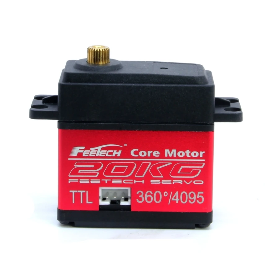 High Duty Cycle 7.4V 20kg Servo with Force Control for Robotics Feetech HLS3620-C002
