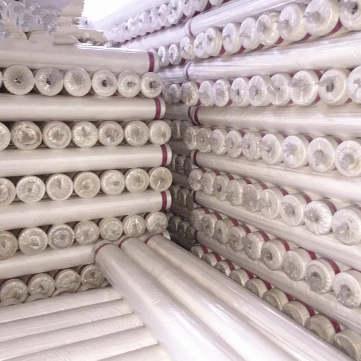 stock lot 320T 400T 30D 20D  white down bag fabric downproof weave polyester interlining fabric