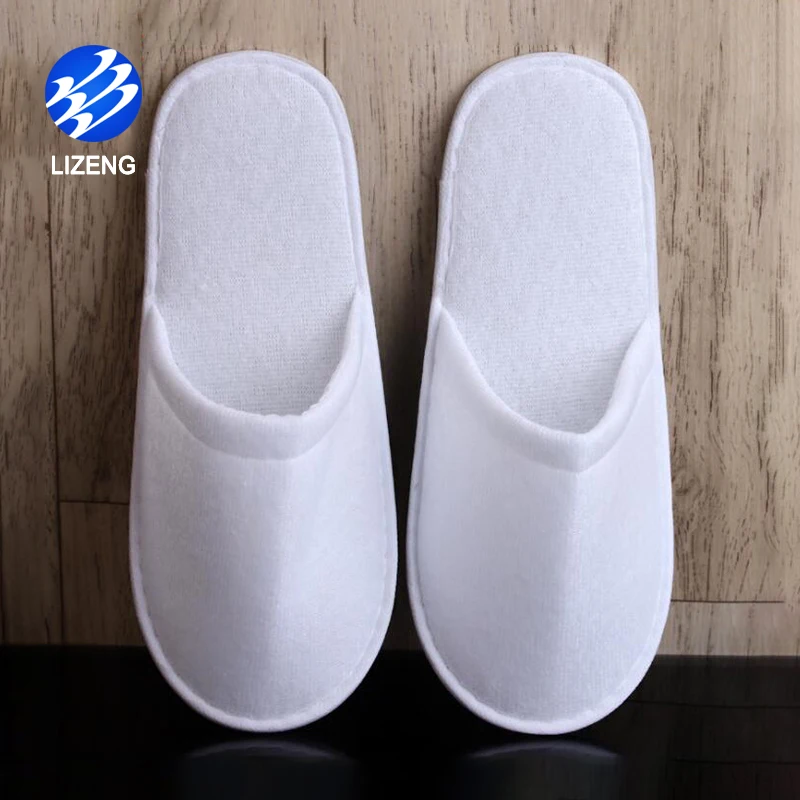 
Cheap Price Non Woven Fabric Closed Toe Disposable Slippers For Star Hotel 