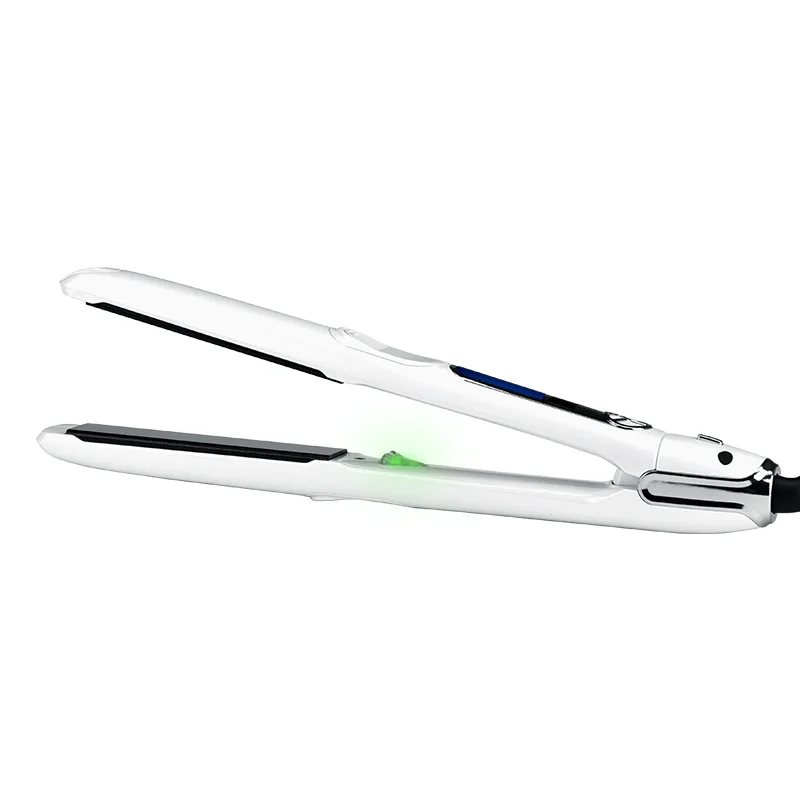 Professional salon hair straightener flat irons wholesale private label customize 1inch high heat temperature hair straightener