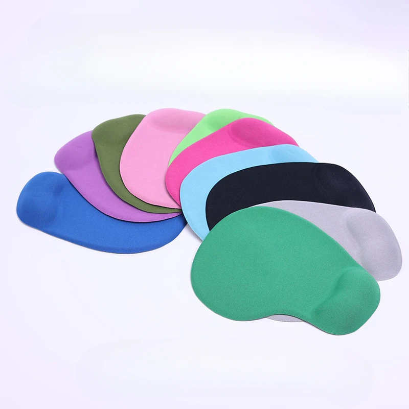 Ergonomic Gel Wrist Support Gaming Mousepad - Custom Textured Non-Slip Base for Office Laptop - Ideal Promotional Gift