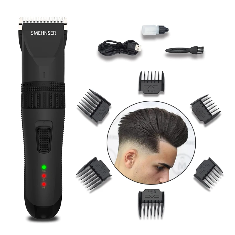 D6 tondeuse a cheveux  New designed  USB hair trimmer rechargeable hair trimmer all metal hair  cordless clipper for men