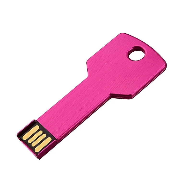 
2020 Top Selling Custom Promotional Gifts Key shape USB Flash Drive Metal Key shaped pendrive 2.0 16gb key usb memory stick 