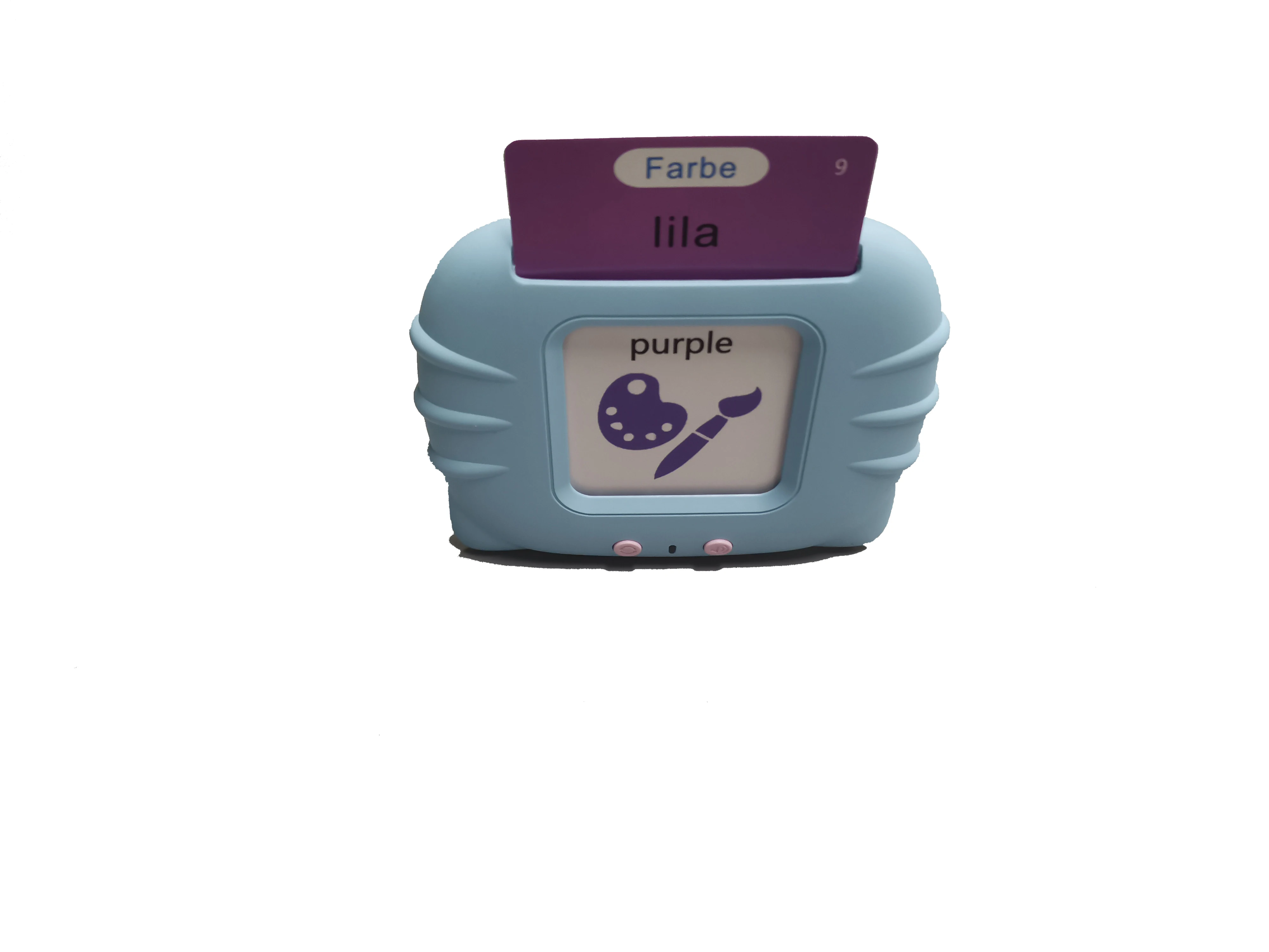 German and English early education machine Flash Card  Learning Machine Perfect Gift for  Kids developmental toys