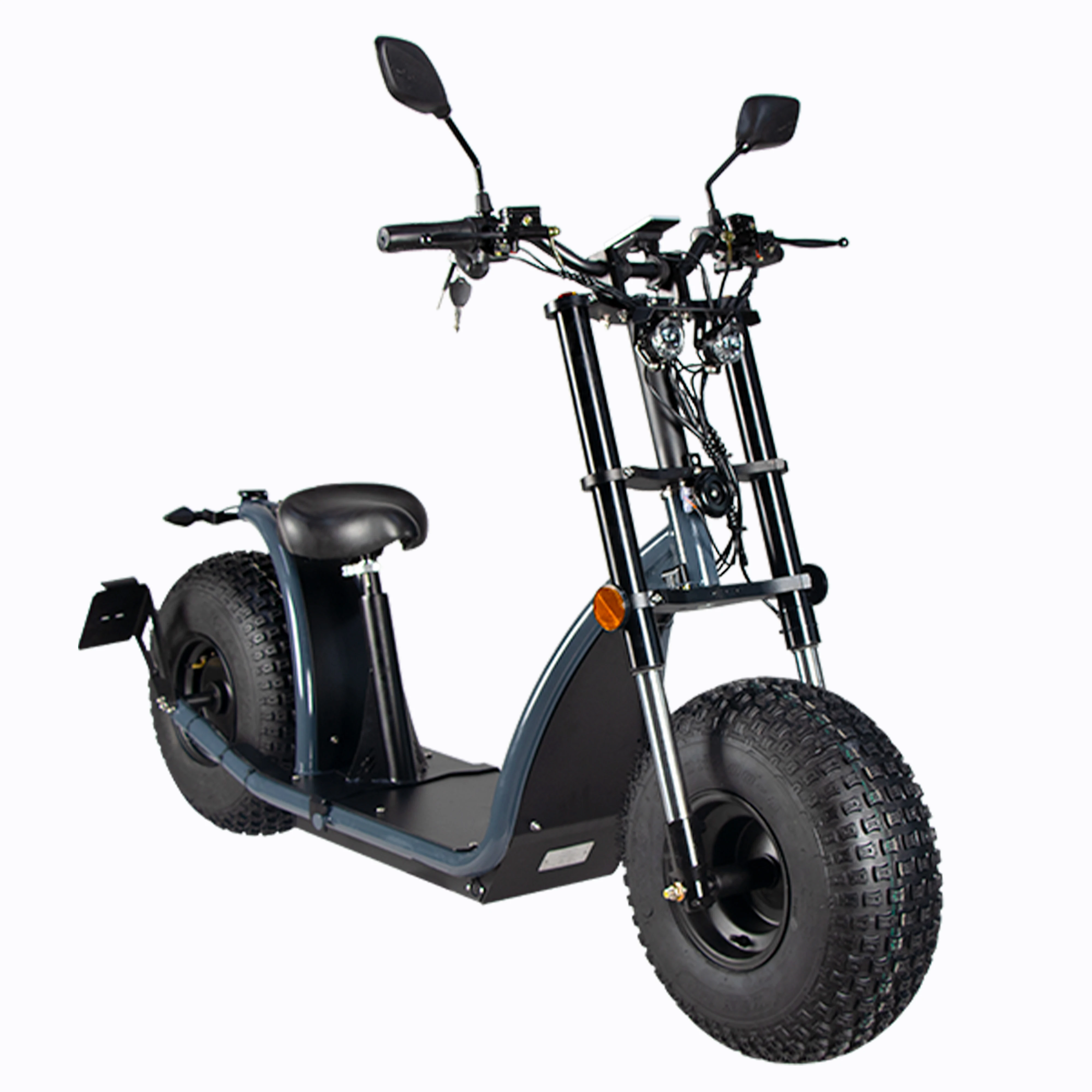 2024 popular high quality 2500W 60V 20Ah Lithium battery EEC/COC certificate 2-wheel Dual-hub motor powerful electric citycoco