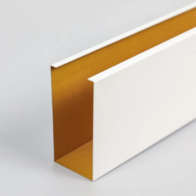 Baffle Ceiling Tile Best Price Soundproof Aluminum False Ceiling Modern Powder Coating Aluminum Alloy Office Building Strip