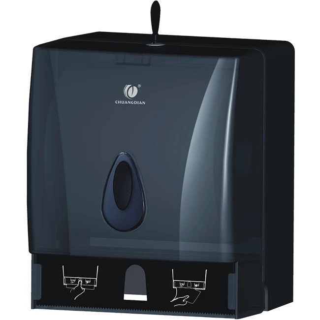 
Roll towel & V-Fold towel multifunctional Hand Paper Towel Dispenser CD-8218A 