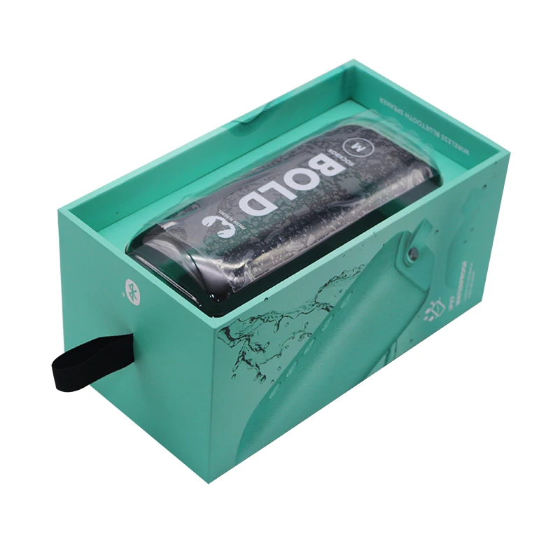 High quality paper cardboard box with EVA insert top and bottom box custom design print Consumer electronics product package box