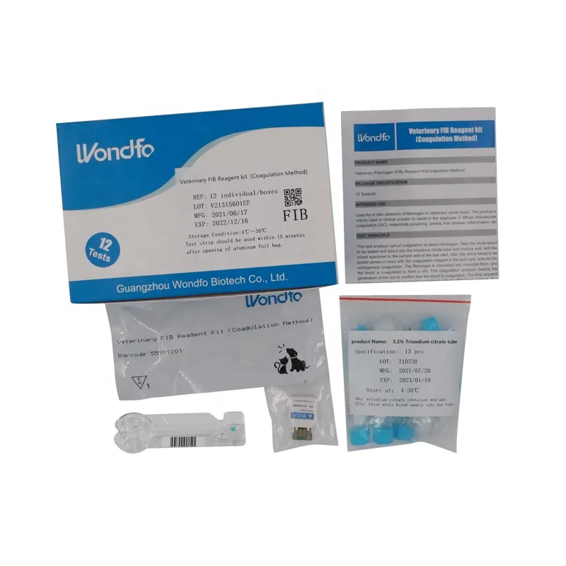 Optical single channel Wondfo veterinary coagulometer blood coagulation analyzer price