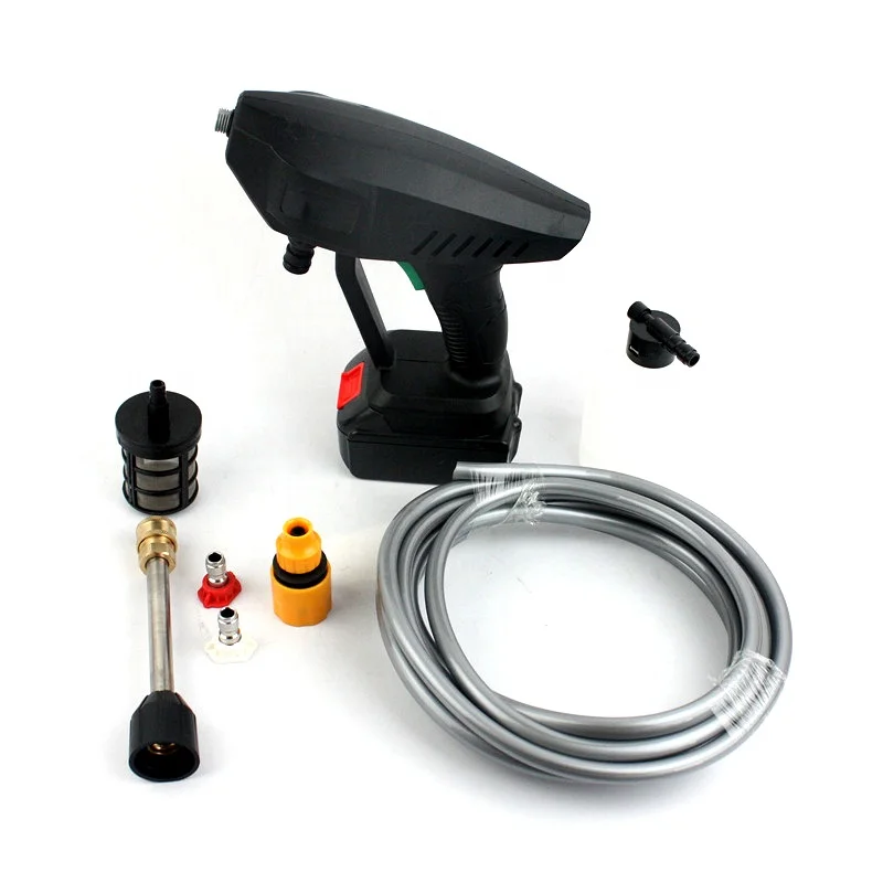  Factory cleaning car bicycle courtyard high power water gun wireless portable lithium battery washing