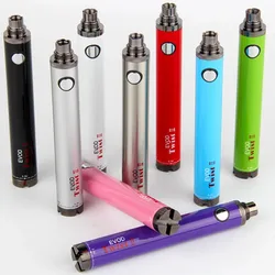 Evod twist 1600 mah evod twist II battery Vape pen  battery
