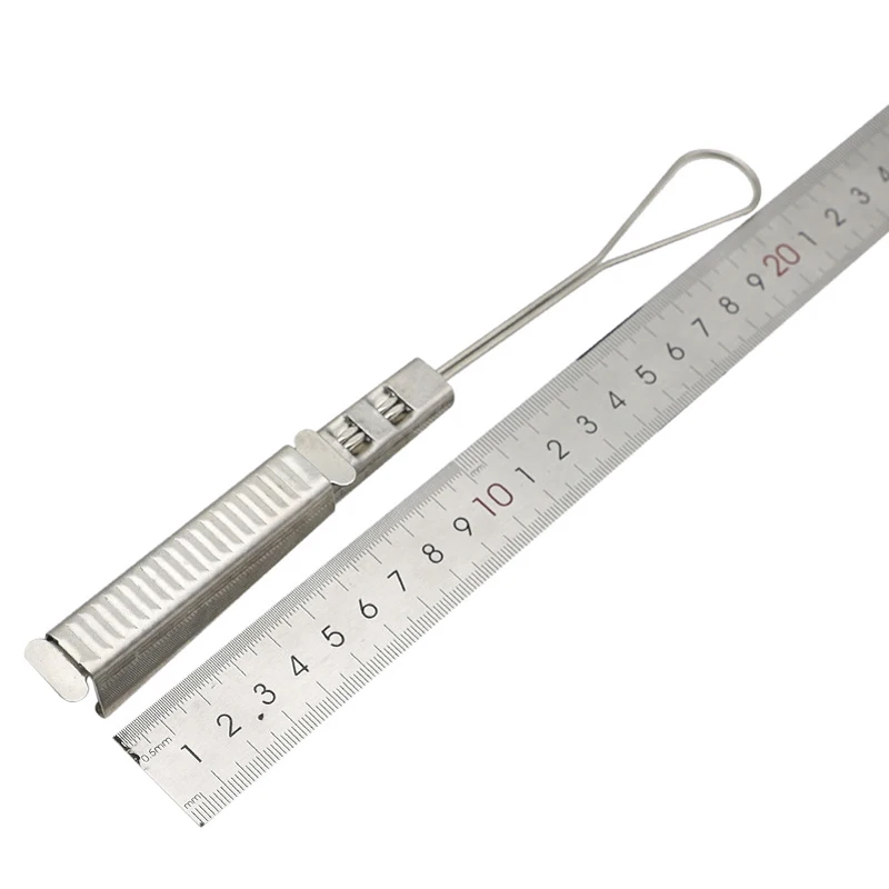 FTTH Fiber Optic Drop Clamp Suspension Wire Clamp Tensioner Drop Wire Clamp For Telecom Cable