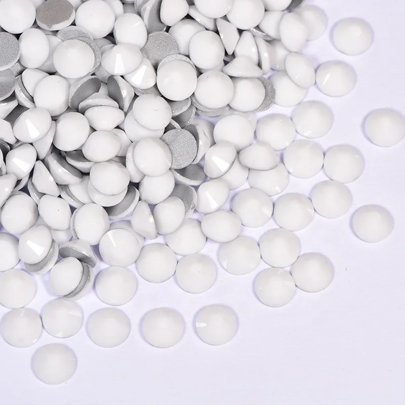 Oleeya Hot Sale SS3-SS50 Over 100 Colors Crystal Glass Non Hotfix Flatback Rhinestone With New Package For Nails Art DIY