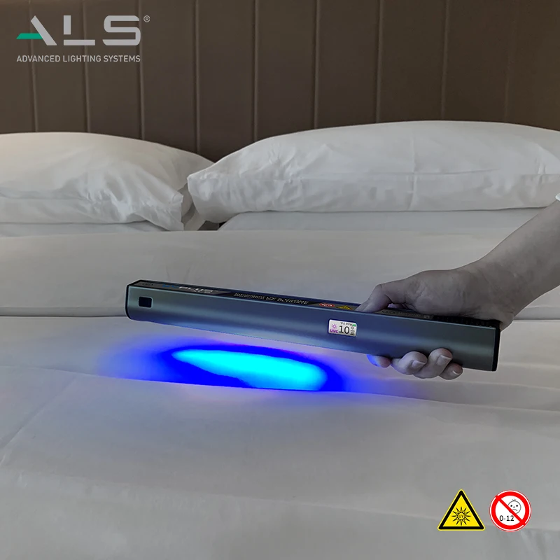 Intelligent Rechargeable UVC OZONE Sterilization Bar