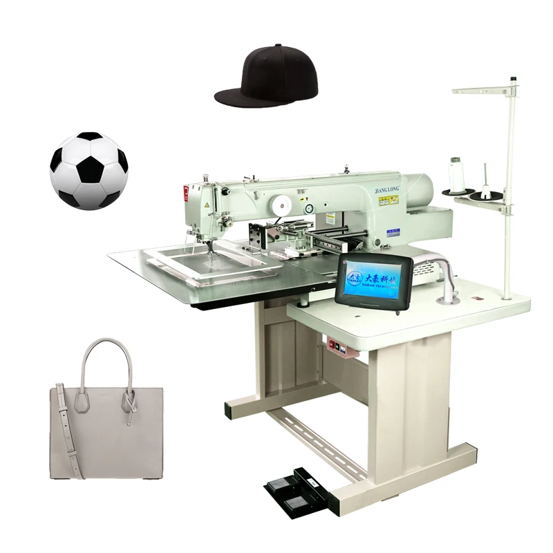 3520K Direct Drive Industrial Computer Procedural Pattern Sewing Machine For Cap