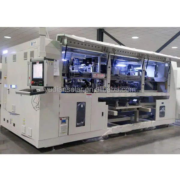 BIPV Solar module production line turnkey solution for pv module manufacturing plant 30-50mw/year automatic conveyor line