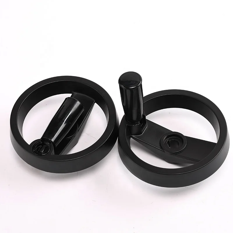 Double spoke solid plastic screw spoked valve rotating mpg lathe cnc table fanuc handwheel