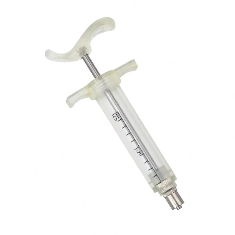 TPX animal husbandry veterinary syringe plastic continue veterinary syringe for poultry