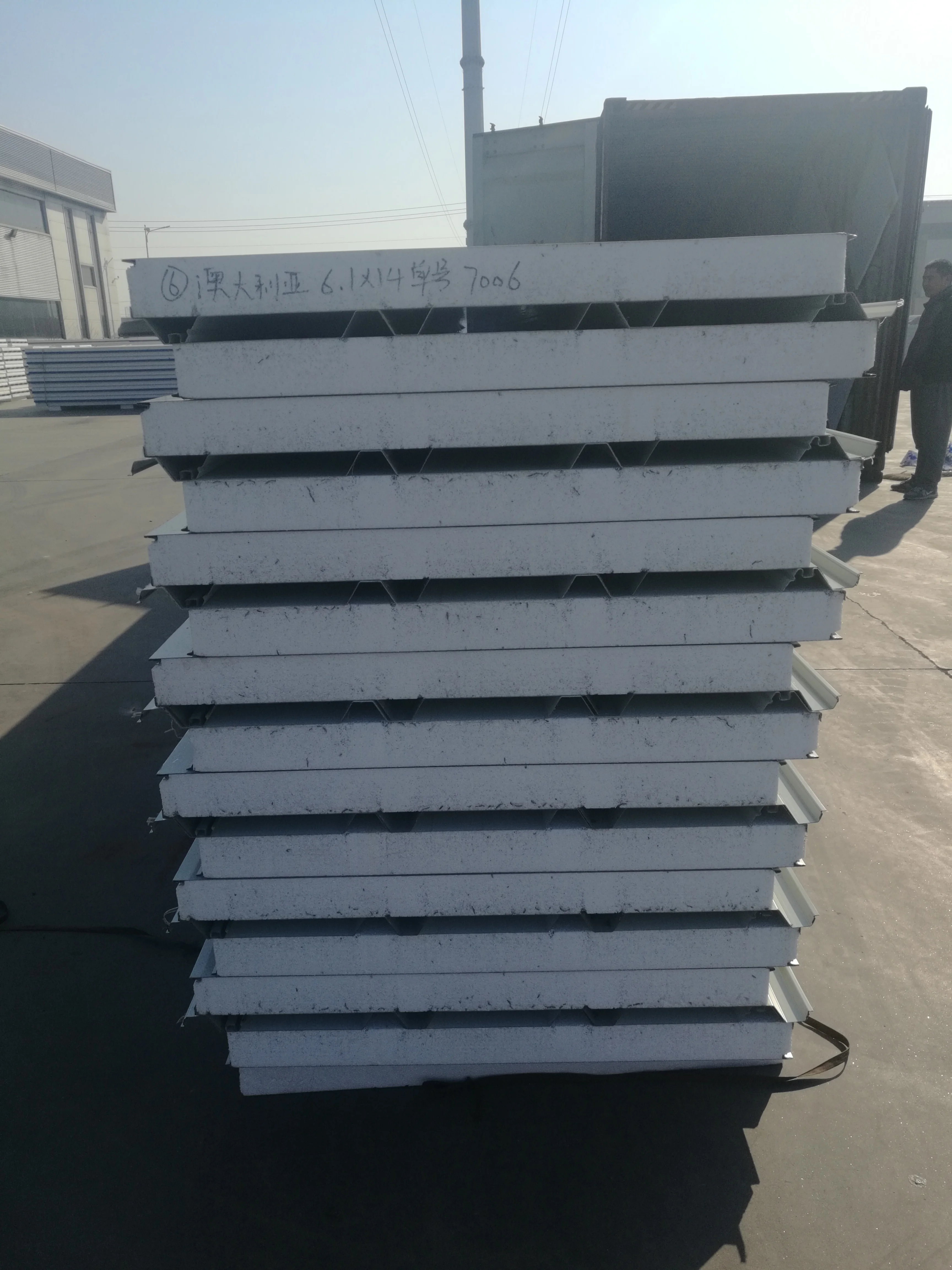 Волоконно-цементная смарт-панель Sip настенная панель EPS сэндвич-панели