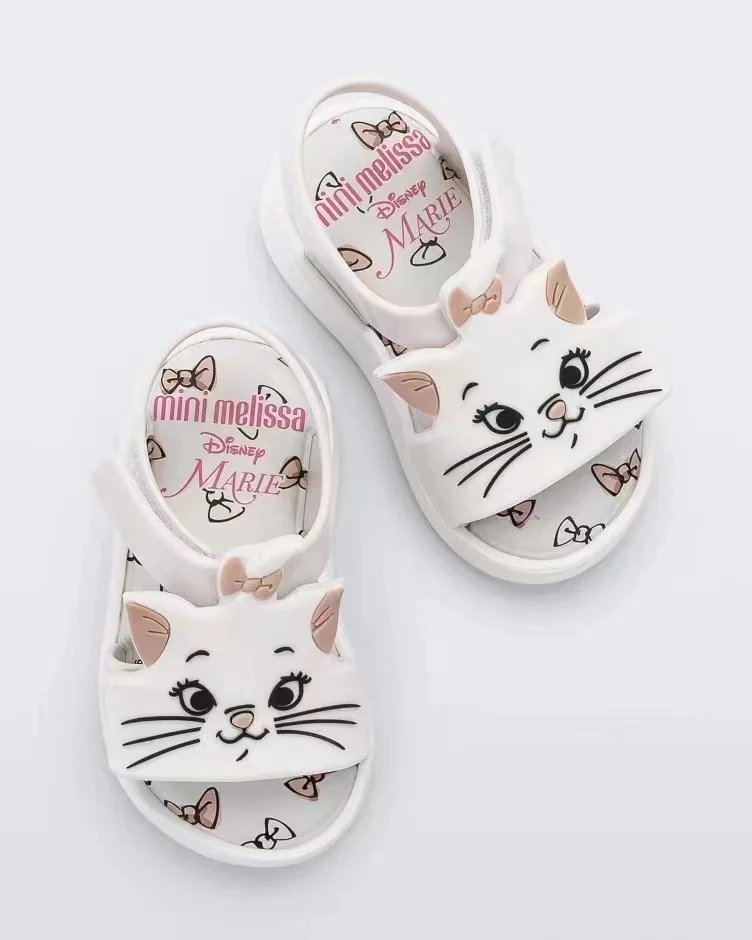 Fall 2023 Melissa Kiddie Sandals Trend Cartoon Boys and Girls Beach Casual Open Toe Scented Jelly sandals