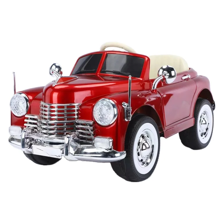 Factory Direct Sale 12V4.5 Electric Battery Electric Swing Car New Retro Classic Car for Kids/Children