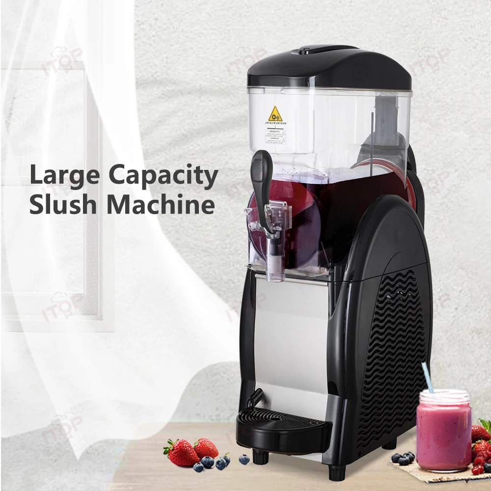 Multi Function Commercial Frozen Drink Slush Slushy Making Machine Smoothie Maker Electric Snow Melting Machine