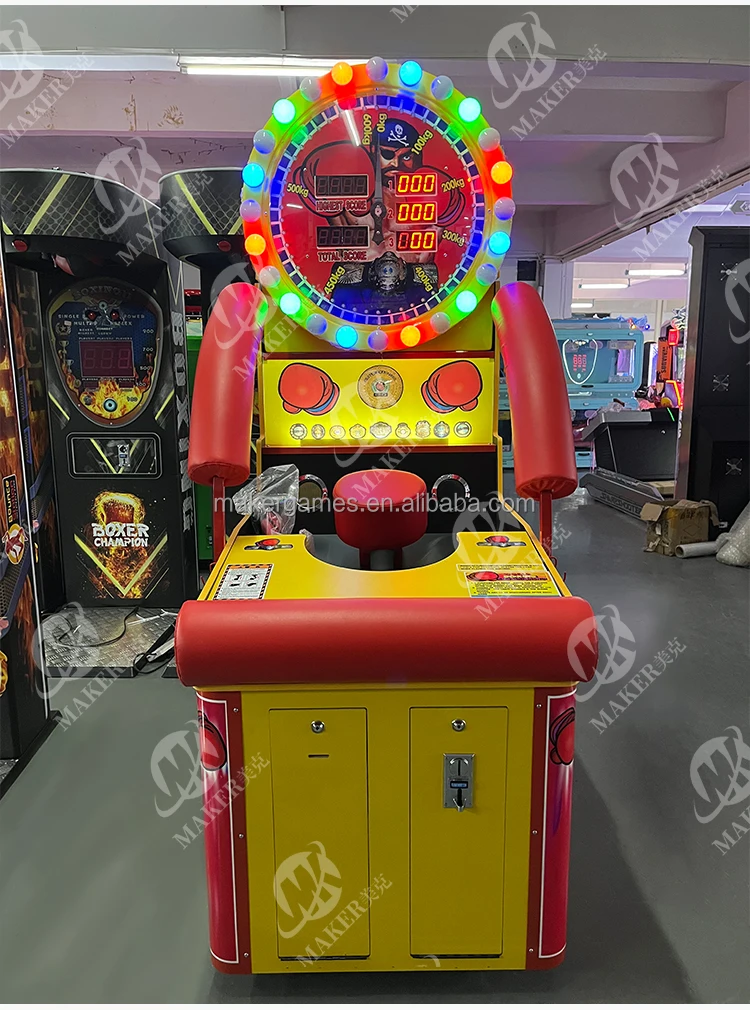 Coin Operated Arcade Electronic Juego De Boxeo Maquina De Boxeo Boxing Machine Ticket Redemption Game Machine