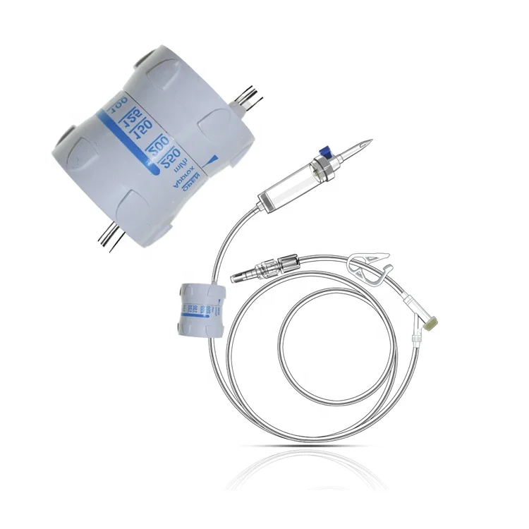 Медицинский стерильный одноразовый макрокапельный 20 капель капельная камера внутривенный инфузионный набор с точным регулятором потока с Y-портом