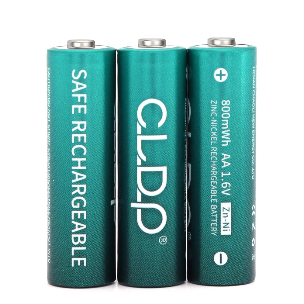 Прочная аккумуляторная батарея cldp NiZn 1,6 в aaa для фонарика с зумом