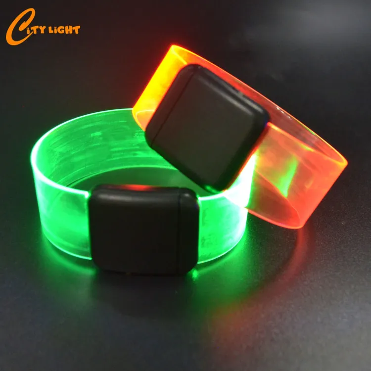2020 wedding gifts for guest flashing light magnet bracelet led