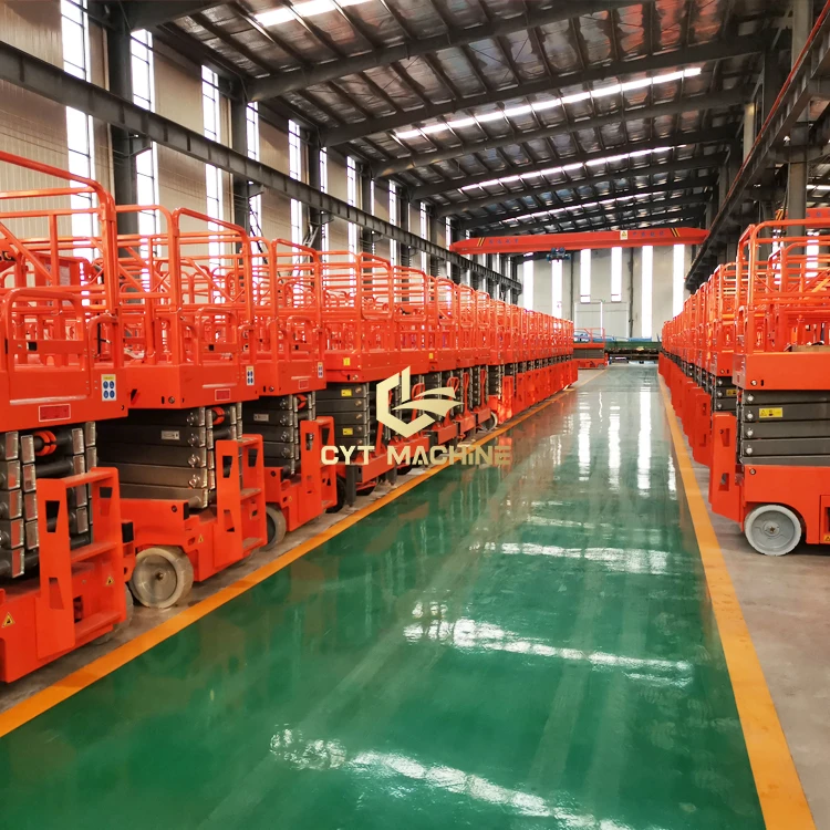 
Factory Price Self-Propelled Scissor Aerial Lift Work Platforms 