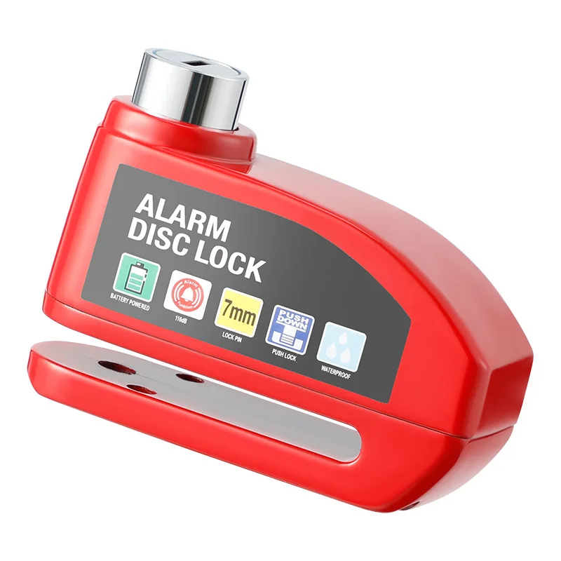 Cutting Bike Disc Lock Cycling Security Elevated Ergonomic Motorcycle Disc Lock Ride with Confidence