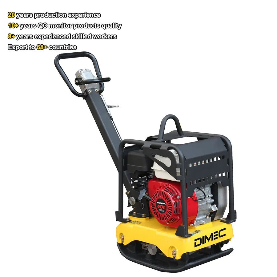 PME- CY80 16.5KN Small Water Tank Soil Loncin Walk Behind Double Way Hydraulic Reversible Plate Compactor
