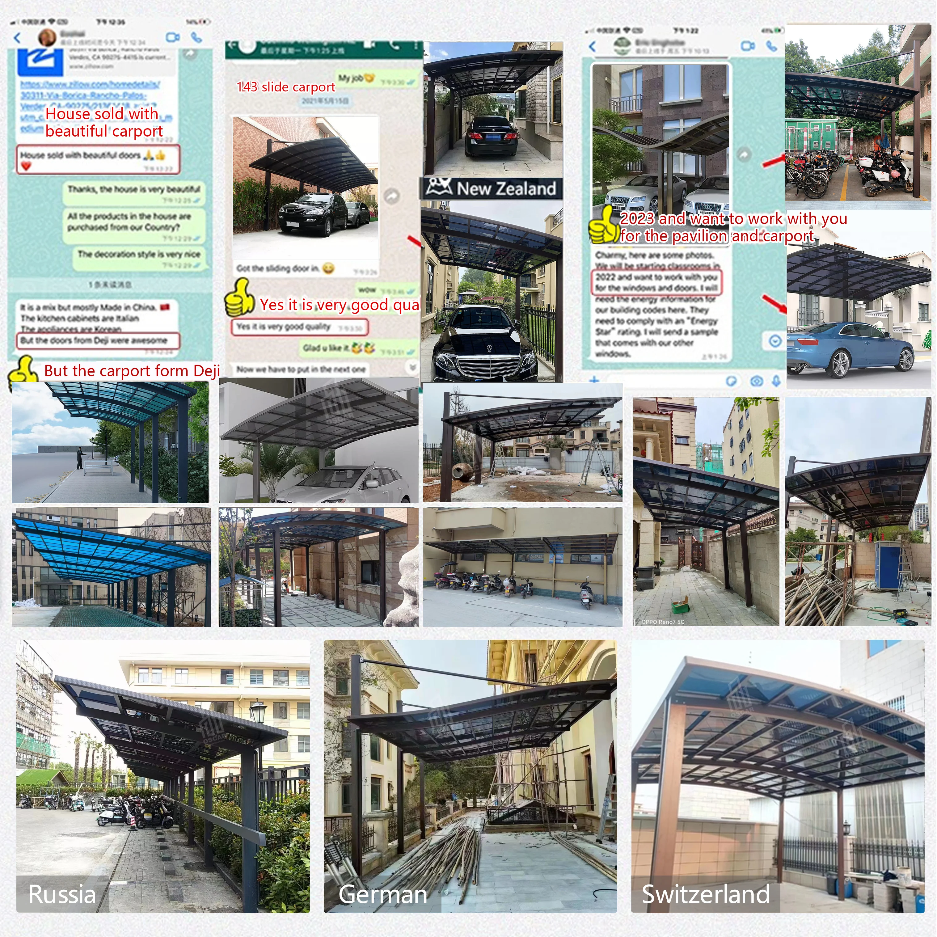 Combined Membrane Cloth High-Speed Accessories Hugging Sunshade And Rainshade Manufacturer Sunshade Roof Garage Shed Carport