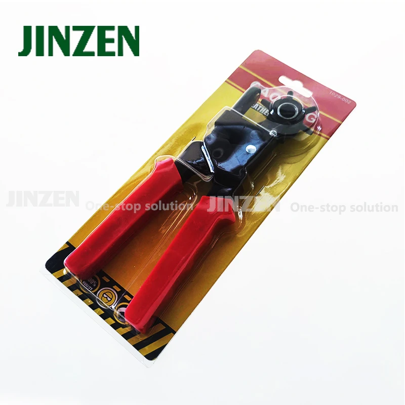 JINZEN Sewing Tools Sewing Accessory 424173 JZ-71313 Belt Puncher Multi-Purpose Drilling Pliers Leather Punching Pliers