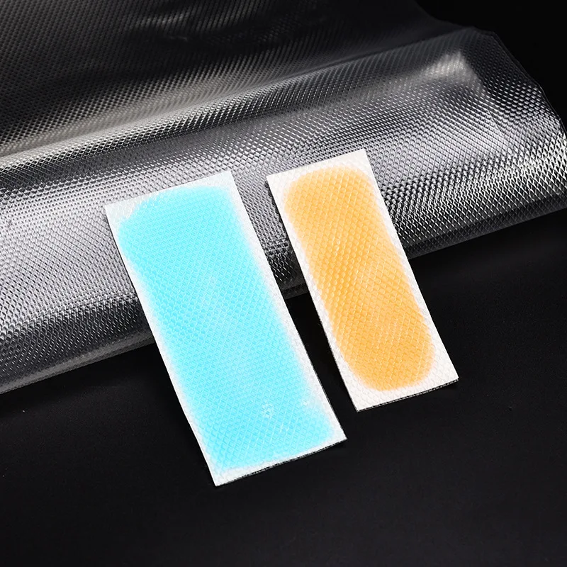 Plastic embossed polyethylene film for rubber release film in tire industry