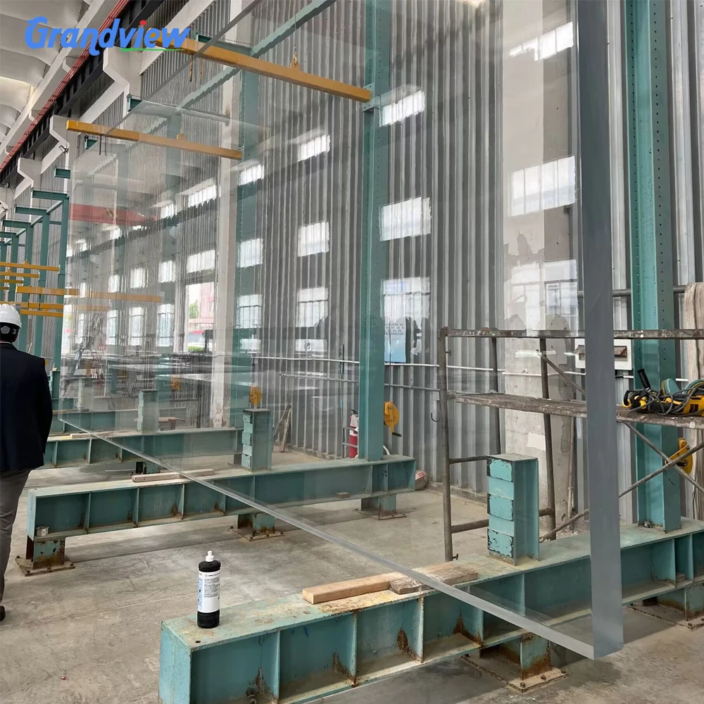 Grandview Factory Customized Clear Glass 50-300mm Acrylic Swimming Pool Board Panels