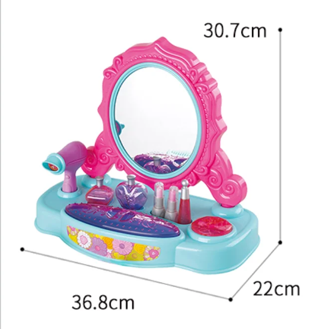 Latest Design Children Pretend Play Girls Toys Cosmetics Kit Make Up Toys Beauty Set Toy