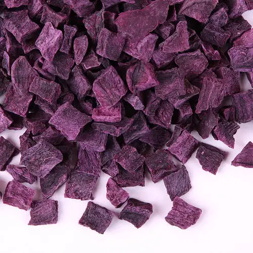 Best Quality New Crop food ingredients Dehydrated Purple Sweet Potato Cubes